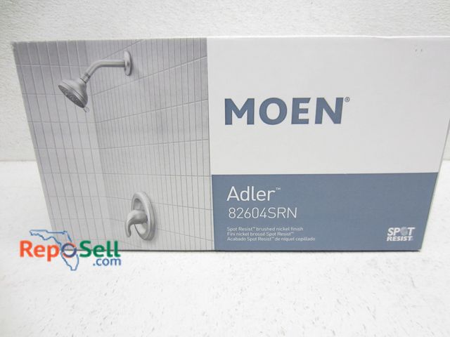 Lot 31-9268 - Moen Adler Shower kit #82604SRN - Missing Handle