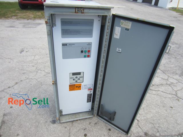 Lot 31-9155 - Asco 7000 Series Power Transfer Switch 49"x18.5"x18 - Untested, Needs To Be Hardwired