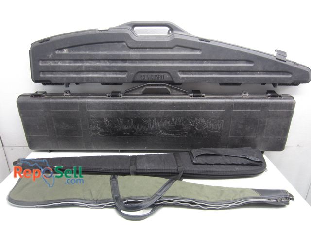 Lot 31-6329 - (2) Hard Rifle Cases And (2) Soft Rifle Cases