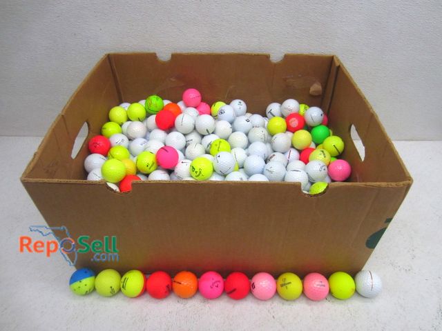 Lot 31-6198 - (300) Used golf balls; Callaway, Taylor Made, Titleist, etc. All in good playable condition.