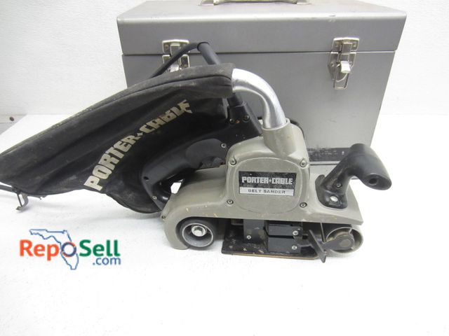 Lot 31-6072 - Porter Cable Variable Speed Belt Sander #352VS - Power On
