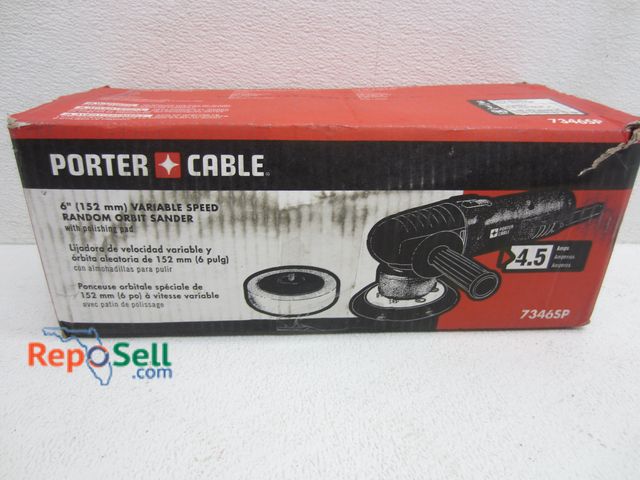 Lot 31-3070 - Porter Cable 4.5AMP 6" Variable Speed Random Orbit Sander #73465P