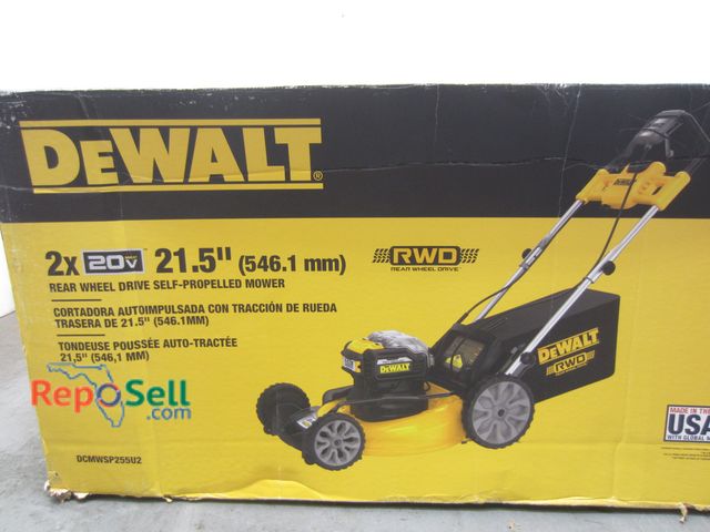Lot 31-5187 - New Dewalt 20V Max Self Propelled Lawn Mower TOOL ONLY - This Model Takes 20V or 60V Flex - DCMWSP25...