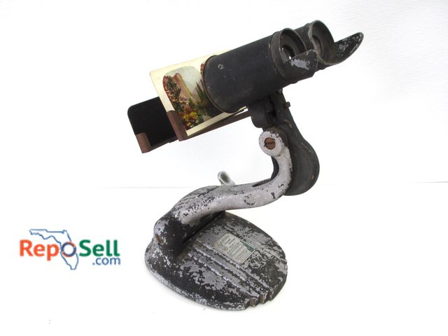 Lot 31-1076 - Vintage Keystone Tele-Binocular w/ (1) Viewing Card