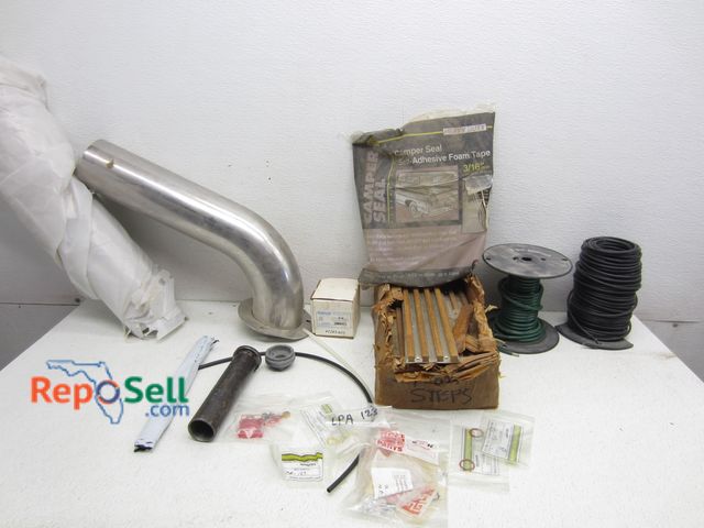 Lot 31-5239 - Boat Accessories: Foam Tape, O-Rings, Teak Steps, etc.