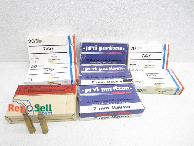 Lot 31-2278 - (160)rds 7mm