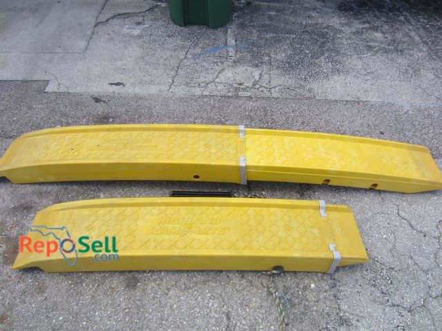 Lot 31-1265 - (2) Highland Ramparts Extendable Plastic Ramps, 750 lb Max Capacity Each