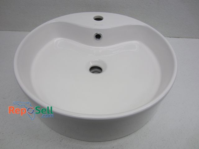 Lot 31-5385 - New Allen &amp; Roth Above-the-Counter Sink, 18"Diameter / 5.5" H