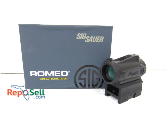 Lot 31-4357 - Sig Sauer Romeo Gen II 2 MOA Green Dot Sight with original box. Powers on SORMSR102