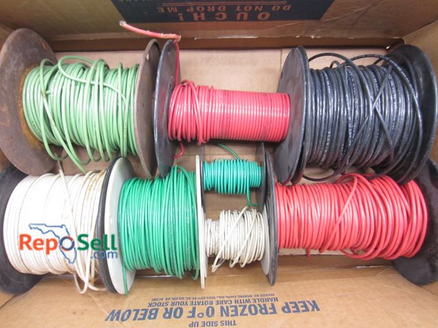 Lot 31-9560 - (8) Partial Rolls Of Wire