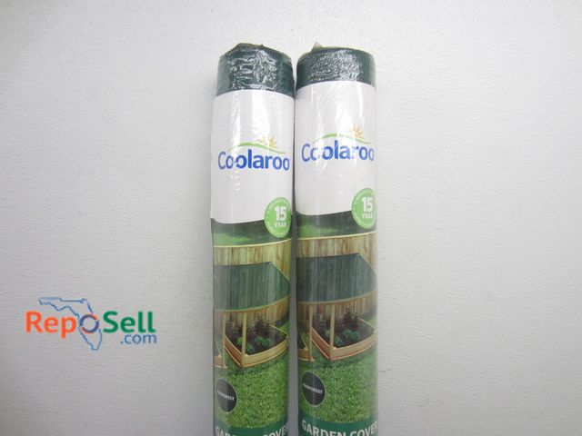 Lot 31-9052 - (2) New Coolaroo heavy duty shade fabric, ea. 6'x15'