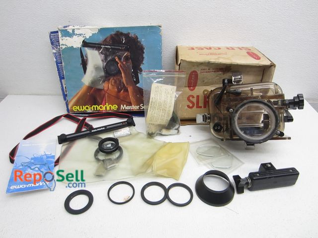 Lot 31-2437 - Ikelite SLR Underwater Camera Housing And EWA Marine Soft Camera Housing
