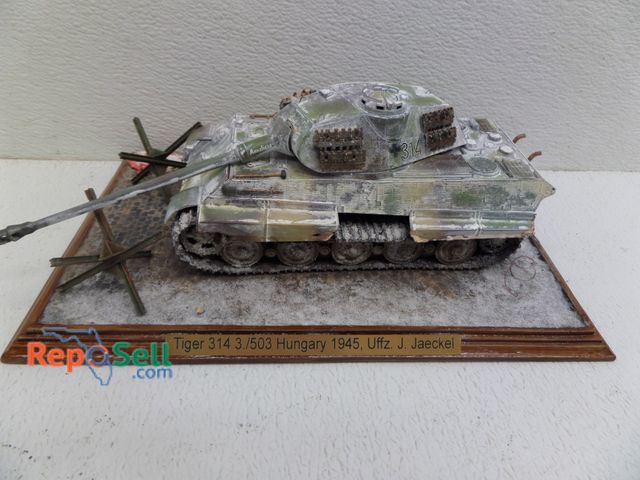Lot 31-5373 - King Tiger 314 3./503 Hungary 1945 Uffz J. Jaeckel Model Tank Representation of Anneliese