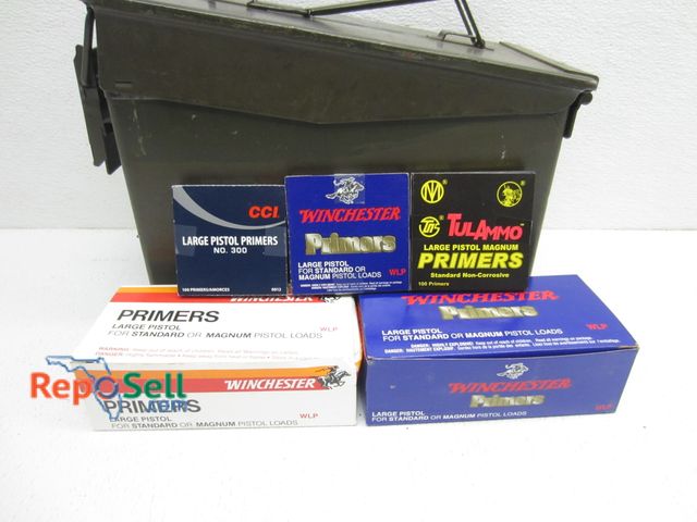 Lot 31-5246 - Ammo Can with Large Pistol Primers