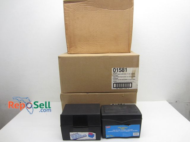 Lot 31-6452 - (18) 5x8 Index Card Holders, New in Box