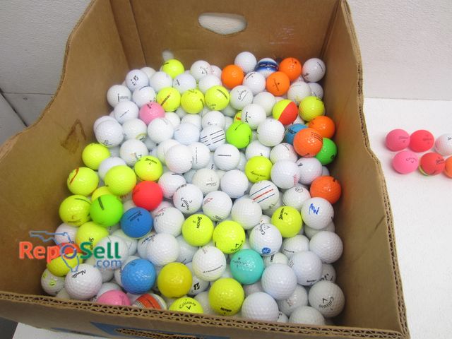 Lot 31-6531 - (300) Used/Good Playable Golf Balls: Callaway, Titleist, TaylorMade, Vice, Top Flite, etc.