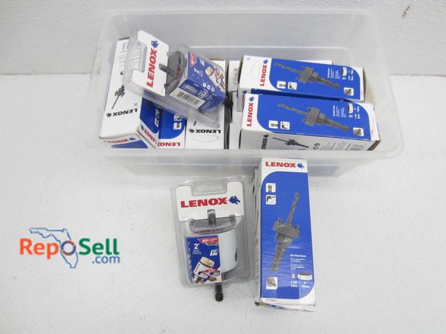Lot 31-6146 - (10) New Lenox 1/2" Shank Hole Saw Arbor And (2) New 2" Hole Saw With Arbor