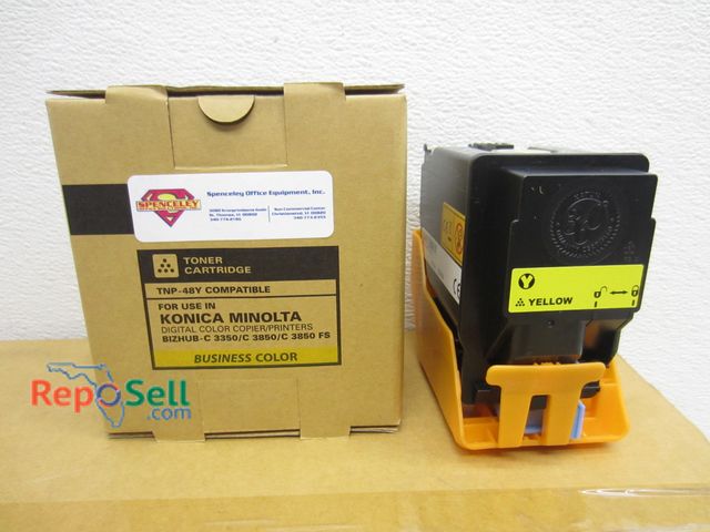 Lot 31-5393 - (12) New Toner Cartridges TNP-48C Compatible w/ Konica Minolta