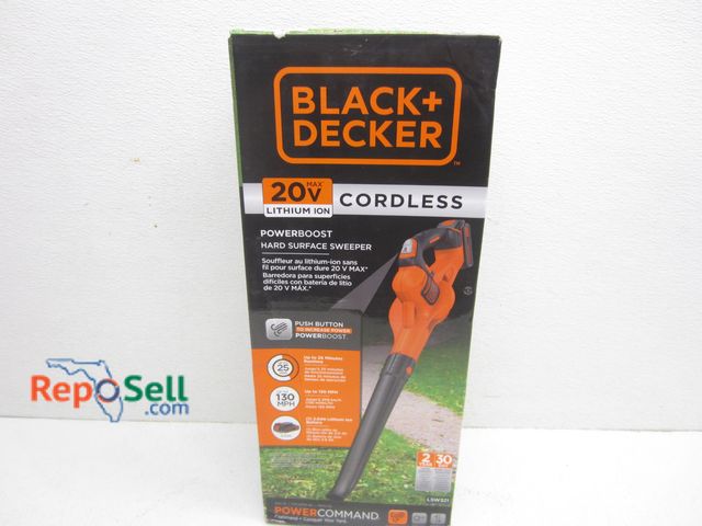 Lot 31-5165 - Black &amp; Decker 20V Cordless Power Boost Hard Surface Cleaner #LSW321