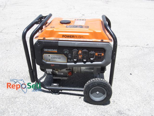 Lot 31-3414 - Generac Power Rush Generator 389cc, #GP600 - Ran When Tested