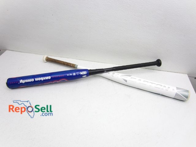 Lot 31-8496 - 2019 Demarini Carbon Candy Fast Pitch Softball Bat And Easton Crystal Softball Bat