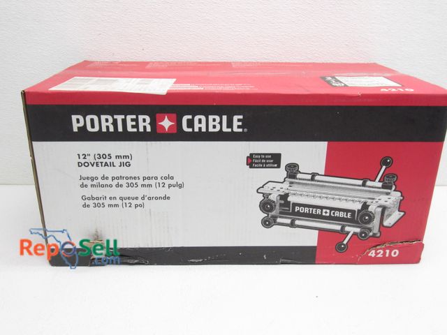 Lot 31-6051 - New 12" Porter Cable  4210 Dovetail Jig