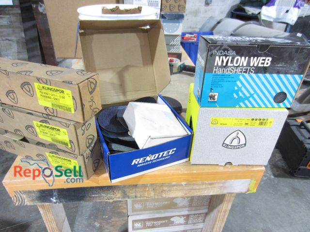 Lot 31-8232 - Lot of Various Abrasives. Various Grits. Cut off wheels