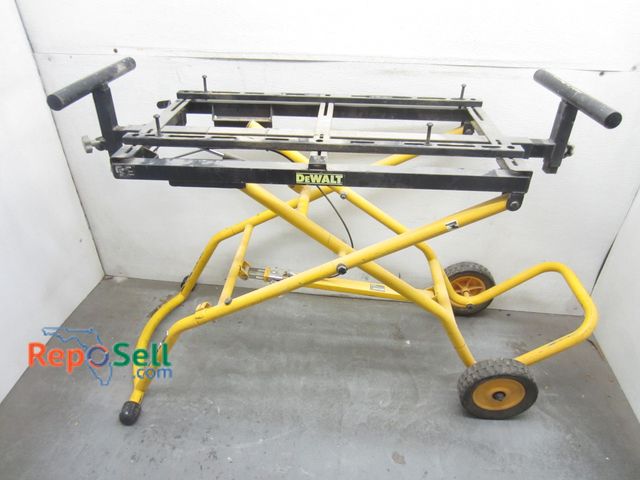 Lot 31-6186 - DeWalt Rolling Miter Saw Stand #DWX726