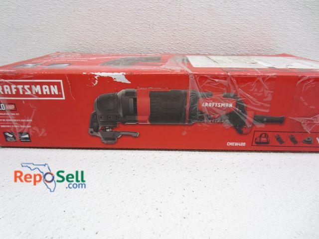 Lot 31-3098 - New Craftsman 3.0 AMP Oscillating Tool With Tool Bag #CMEW400