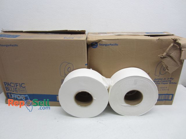 Lot 31-3433 - (2) Boxes of Pacific Blue Toilet Paper - 16 Rolls