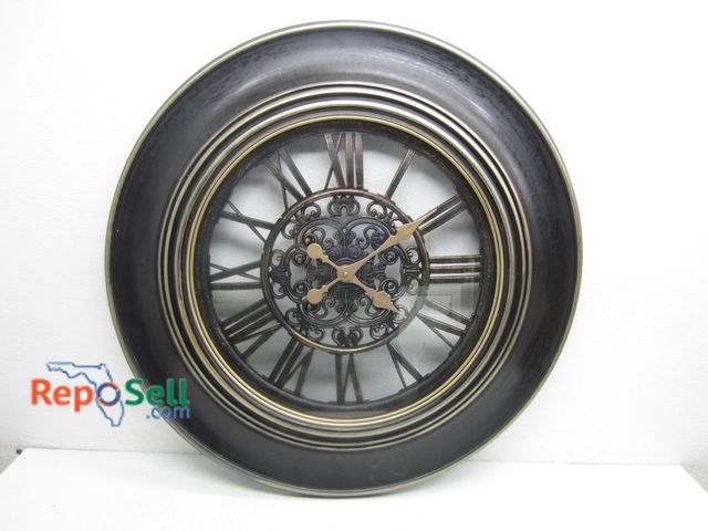 Lot 31-4043 - Large  Wall Clock - 30" Round