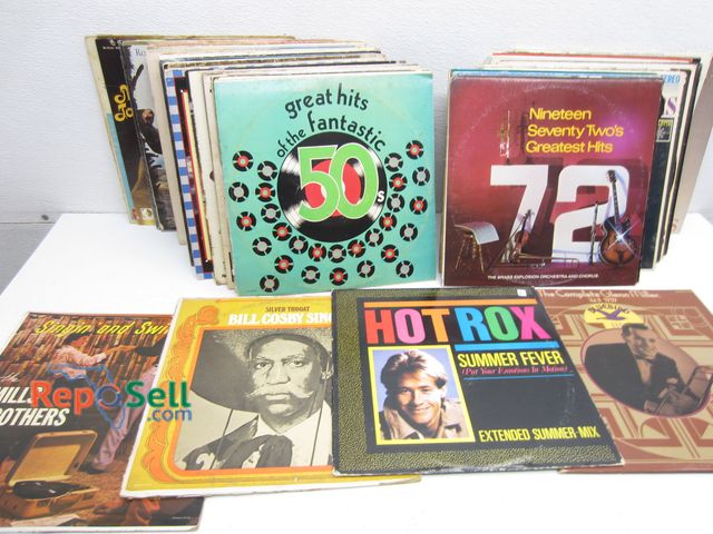Lot 31-8545 - Approx (52) Vinyl Albums