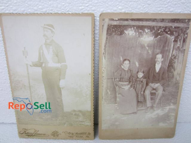 Lot 31-1260 - (2) Vintage Photos - (1) Military