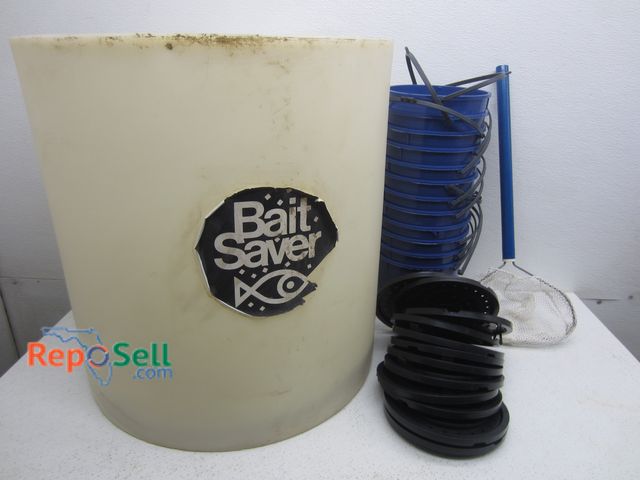 Lot 31-9283 - Commercial Bait Container and Buckets