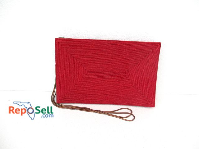 Lot 31-1470 - Red Gucci Fabric Women's Purse - No COA