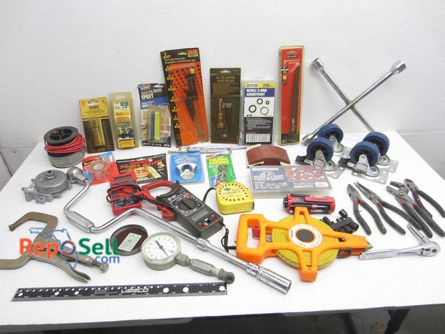 Lot 31-2468 - Tool Lot: Clamps, O-Rings, Casters etc