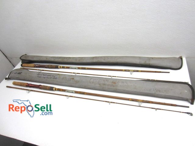 Reposell.com - Lot 31-8436 - (2) Vintage Berkley Fly Rods T30-7 With (2 ...