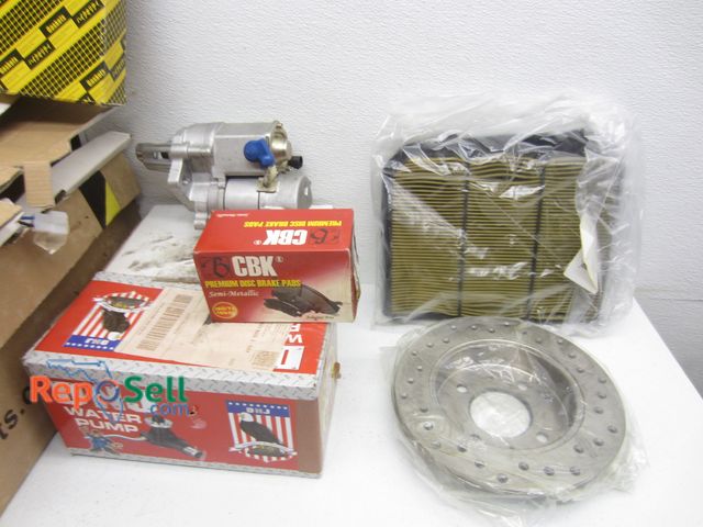 Lot 31-1425 - Lot of NOS Car parts: Volkswagon Audi: Filter, rotors, Starters, gaskets etc
