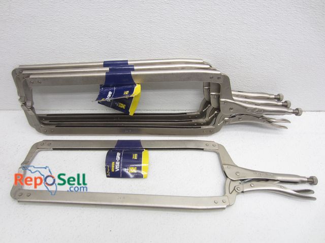 Lot 31-1077 - (4) New 24" Irwin Vise Grip Locking Clamp