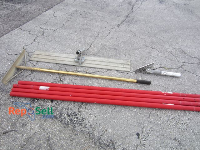 Lot 31-2352 - The Eliminator Concrete Smoother With Poles And Kraft 10-3 1/2" Bit Walking Grove