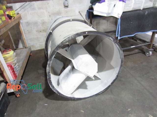 Lot 31-8225 - Acme 36" Inline Fan 3HP 220V Single Phase Model HQ340101 58" Long