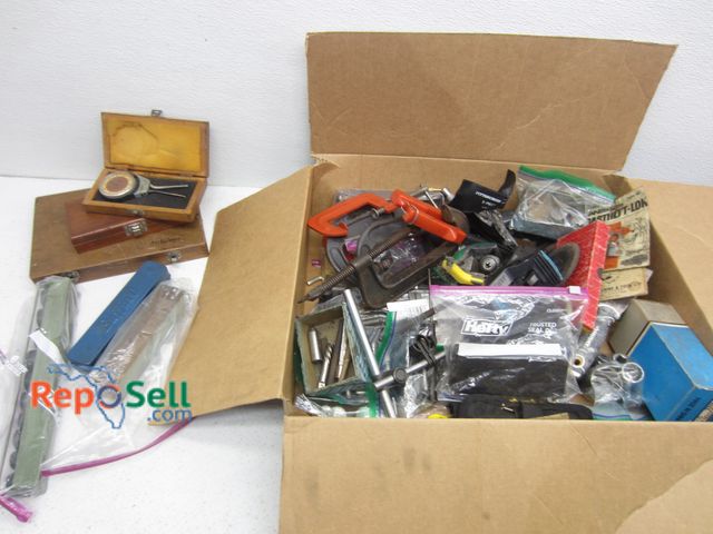 Lot 31-9268 - Lot Of Machinist Tools: Mititoyo, Clamps, Drill Bits etc