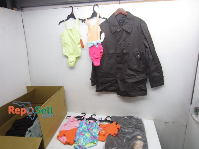 Lot 31-2296 - (11) Girls New Swimsuits &amp; (2) Womens Jackets