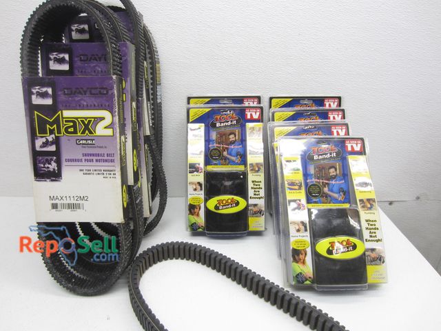 Lot 31-4077 - (6) Tool Bandits And (7) Dayco Max 2 Belts