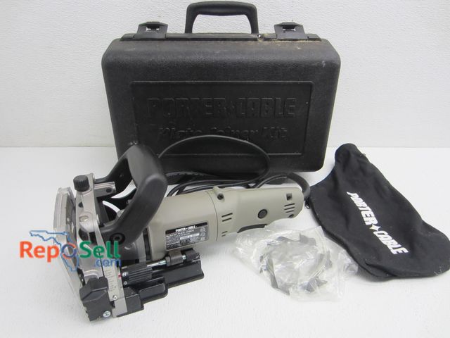 Lot 31-2420 - Porter Cable Plate Joiner Kit Model 557 - Powers On