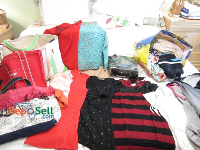 Lot 31-9101 - Lot Includes Tops, Sweaters, Bags, And Other Apparel With Brands Like Twelve By Twelve.