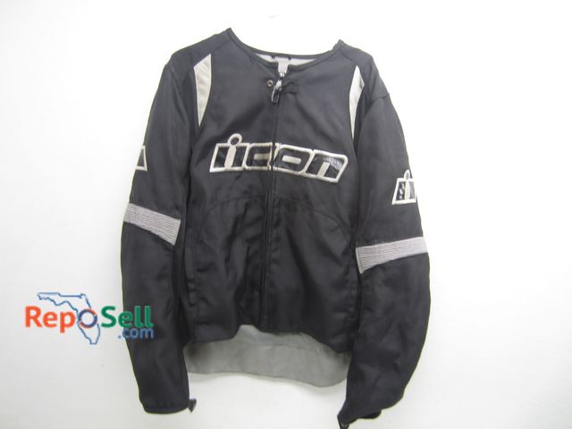 Lot 31-8104 - Icon Overload Motorcycle Jacket, Size XL