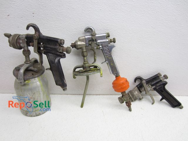 Lot 31-5181 - (3) Binks Paint Spray Guns