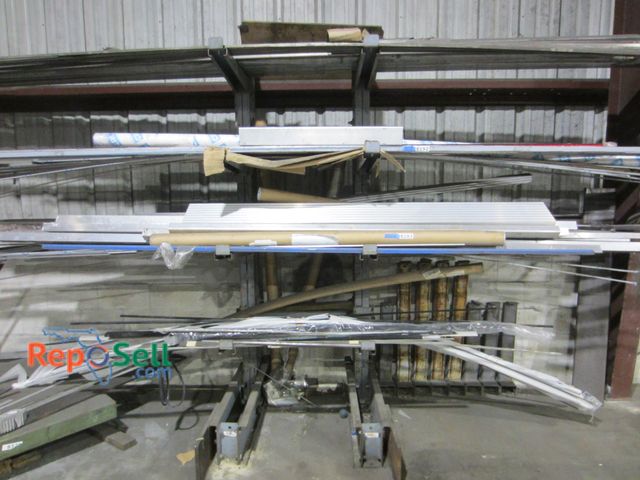 Lot 31-8360 - *Pick Up Thursday after 12 noon*Large Metal Rack With (5) Shelves 41"Wx49"Dx100"H - Rack Only, No Co...