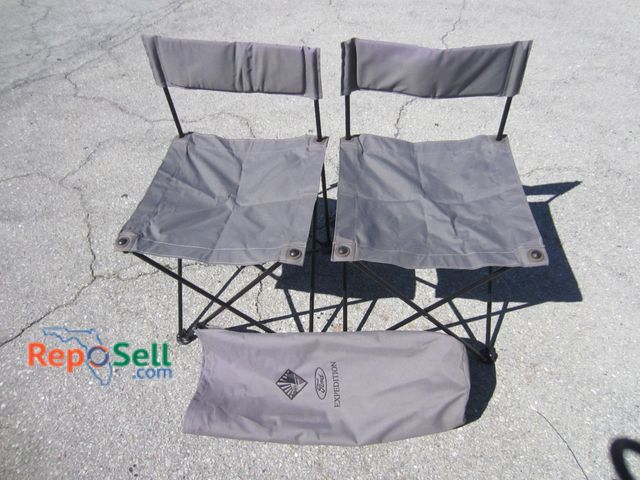 Lot 31-6345 - (2) Ford Expedition Folding Chairs With Carry Case
